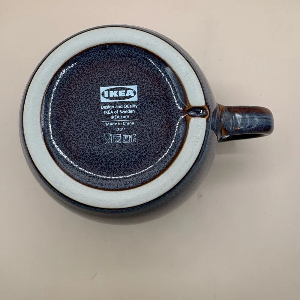 IKEA Purple Ceramic Mug - New